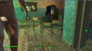 Knight Reese with a big cock. Satisfies the girls well | Fallout 4 Sex Mod