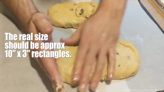 Cooking With a Monkey on Your Back, Banana Biscotti pt1