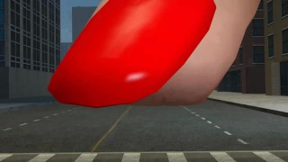 Giantess Ahri [Vore, Growth, Insertion]