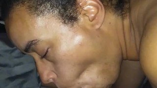 Getting some head be4 bed