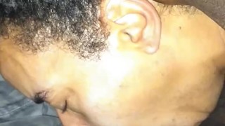 Getting some head be4 bed