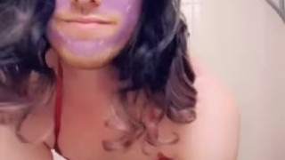 Femboy tries on new stuff