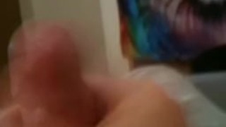 Big clean dick masturbation with cumshot