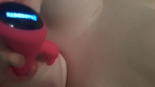 Sucking on my vibrator wishing it was your cock