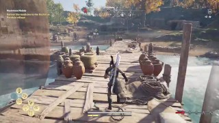 greek stud swings around spear 32