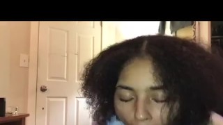 Whoa Rapper with Huge Dick bust on sexy ass girl face (FMOIG:@Reddtherapper4real)