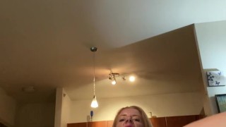 Quick Strip Tease Dance While Wearing Boots