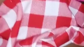 Tremenda paja salvaje platano y todo 