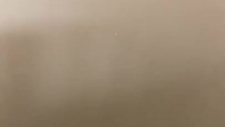 Jerking off in the shower (BBC)