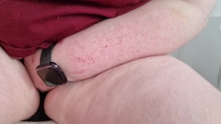 Teen Bursting to Piss