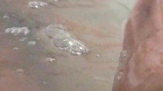 ChelsaBlue Feet Tease in the tub