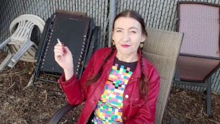Inhale 30 smoking fetish by Gypsy Dolores