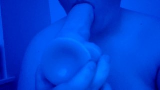 BBW plays with toys, can't keep them out of my mouth! 
