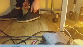 My Barefeet and Can Crushing In My Boots (Preview)
