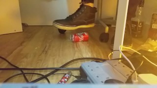 My Barefeet and Can Crushing In My Boots (Preview)
