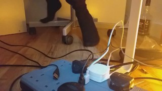 Candid Desk Feet 1