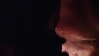 Hot tub pov blowjob