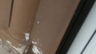 Outside exposing private parts & cumshots in Detroit Michigan