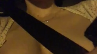He touch me in car. I am without underwear