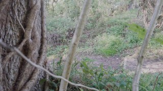big dicked twink caught pissing in the woods