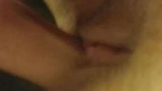 Trans boy fucks his pussy