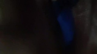 Fucking myself with my sea shaped toy