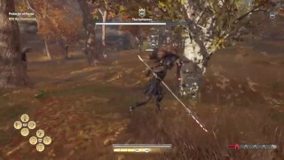 greek stud swings around spear 34
