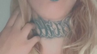 DeepThroating My First Dildo Ever THERAWHONEY 