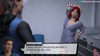 Pandora's Box #11: Dominatrix teen makes him worship her feet (HD gameplay)
