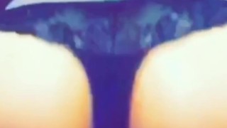 Bouncing my big ass for daddy