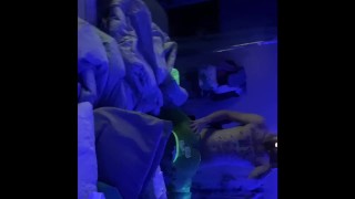BlackLight Swirl.. (HUGE CUMSHOT)