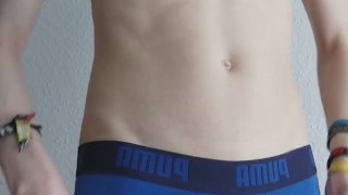 Playing with my bulge!