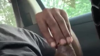 Jerking Off In Car Public