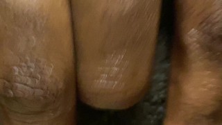EBONY MASTURBATION - FINGERING MY NOISY WET PUSSY (CLOSE UP)