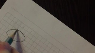 My first video. Drawing a pig