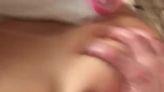 A clip of Jen Getting fucked hard doggy style while she plays Nintendo swit