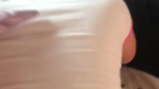A clip of Jen Getting fucked hard doggy style while she plays Nintendo swit