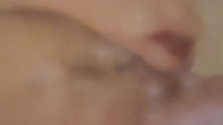 Masturbating in the shower