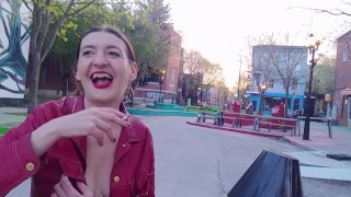 Inhale 31 smoking fetish and urban nudism by Gypsy Dolores
