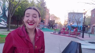 Inhale 31 smoking fetish and urban nudism by Gypsy Dolores