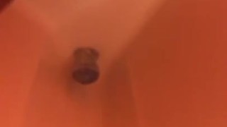 BHOCOLATE THUNDER JERKS OFF IN SHOWER