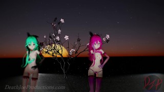 MMD R18 Yamakaze Duet - love me if you can -1043