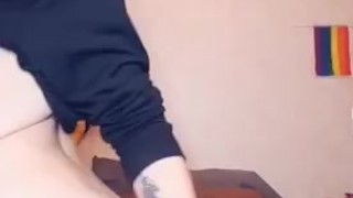 AshKitty twerk with tail butt plug