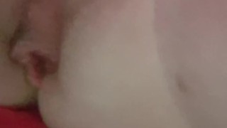 Sexy lady getting herself off