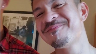 Filipino Hunk Sucking Off His Asian Boyfriend onlyfans,com/tiggahslife