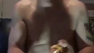 Orgasm ruined by a mouse trap with spikes