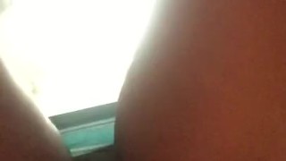 LOOKING UP A HOT MILF'S DRESS NO PANTIES