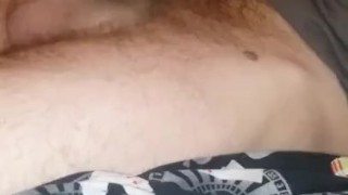 Shaved dick gets stroked just right. Tatted male moans for you. 