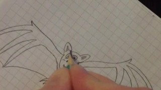 Drawing a bat