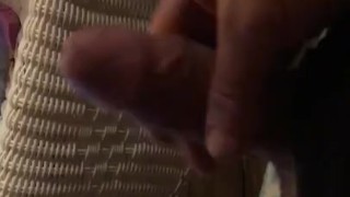 Jerking off and pissing